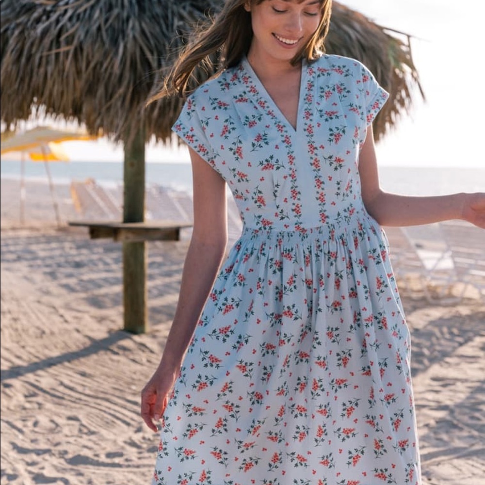 Gal Meets Glam Collection Cecily Floral Dress